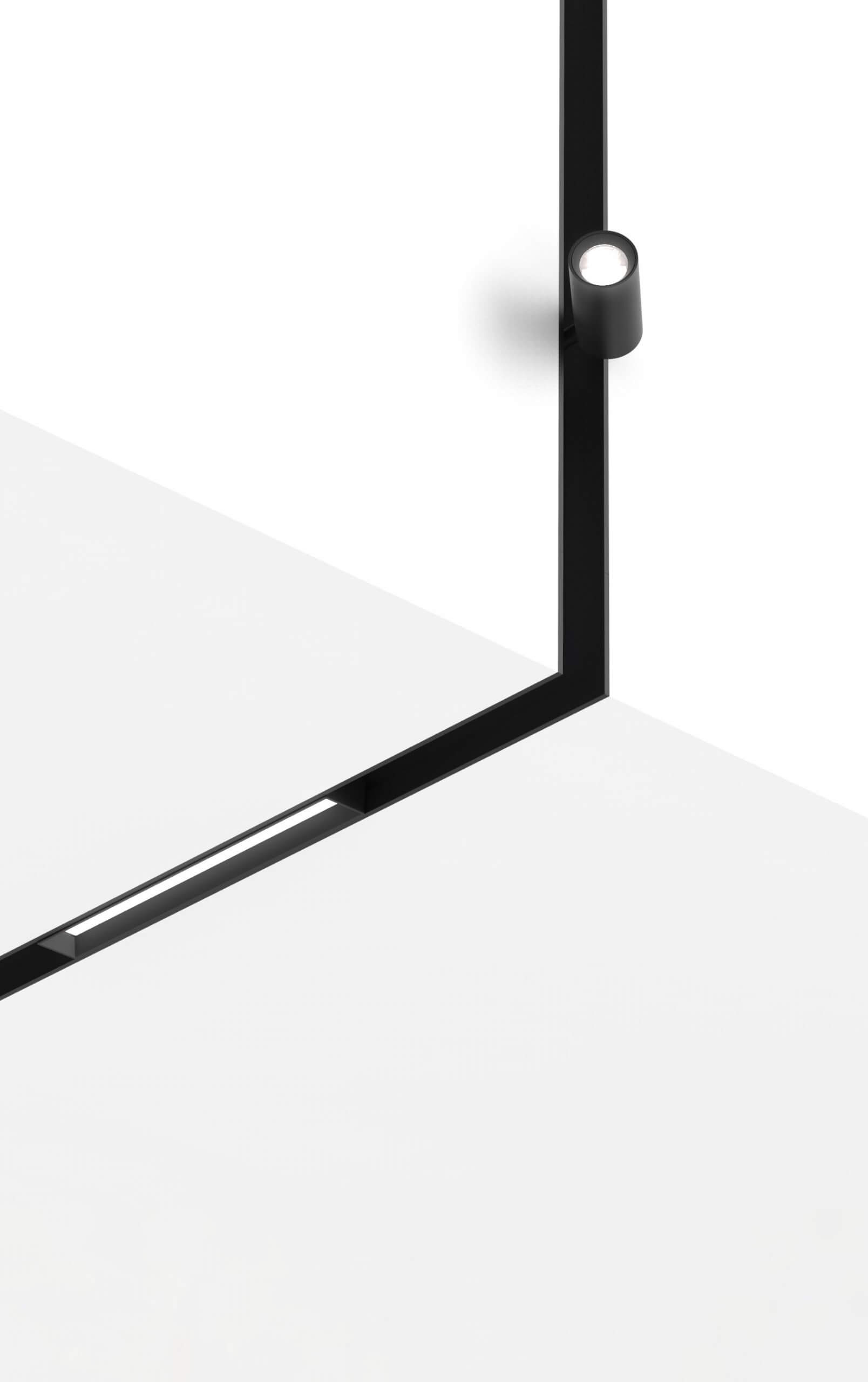 Align recessed linear luminaire product render