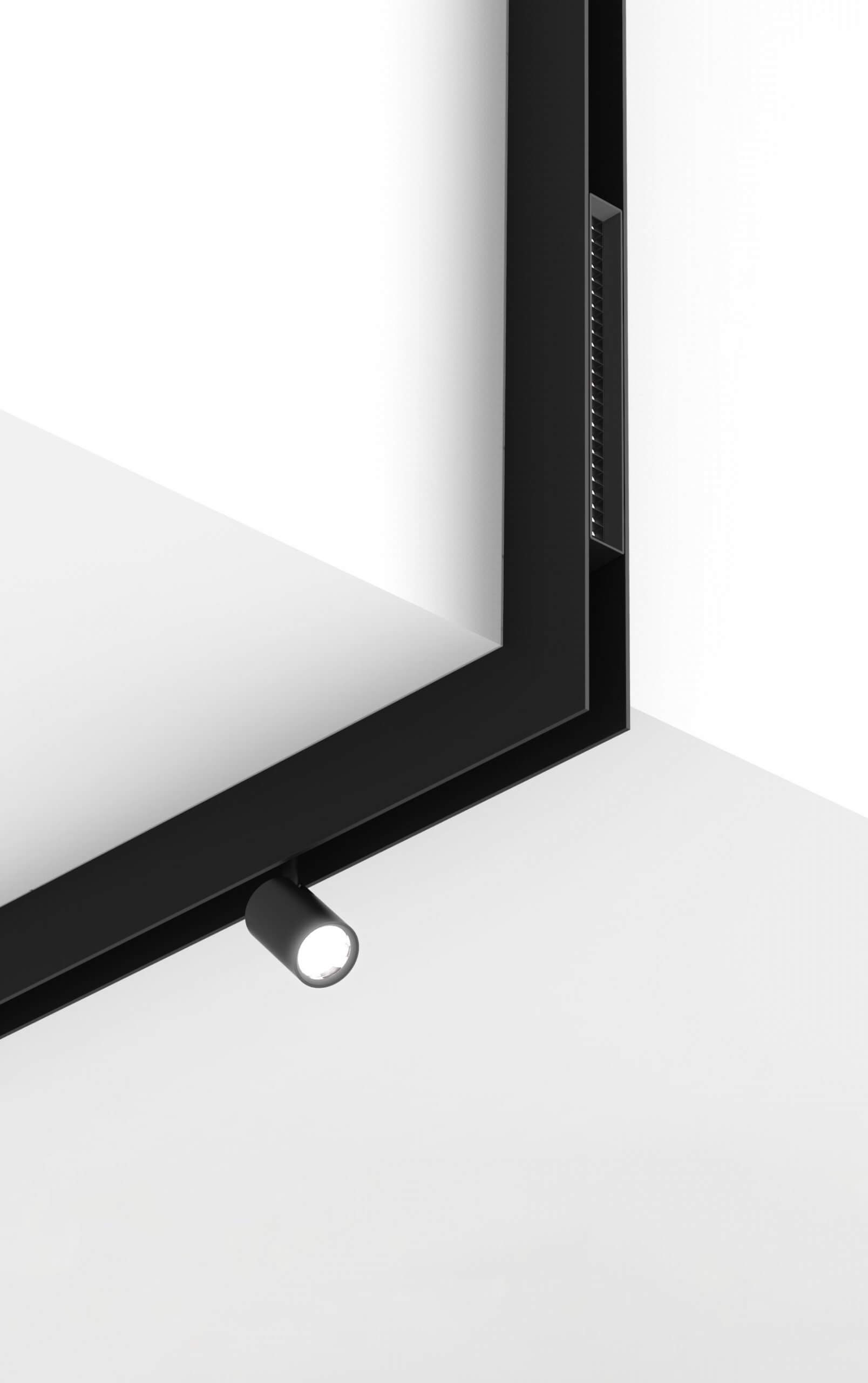 Align surface-mounted linear luminaire product render