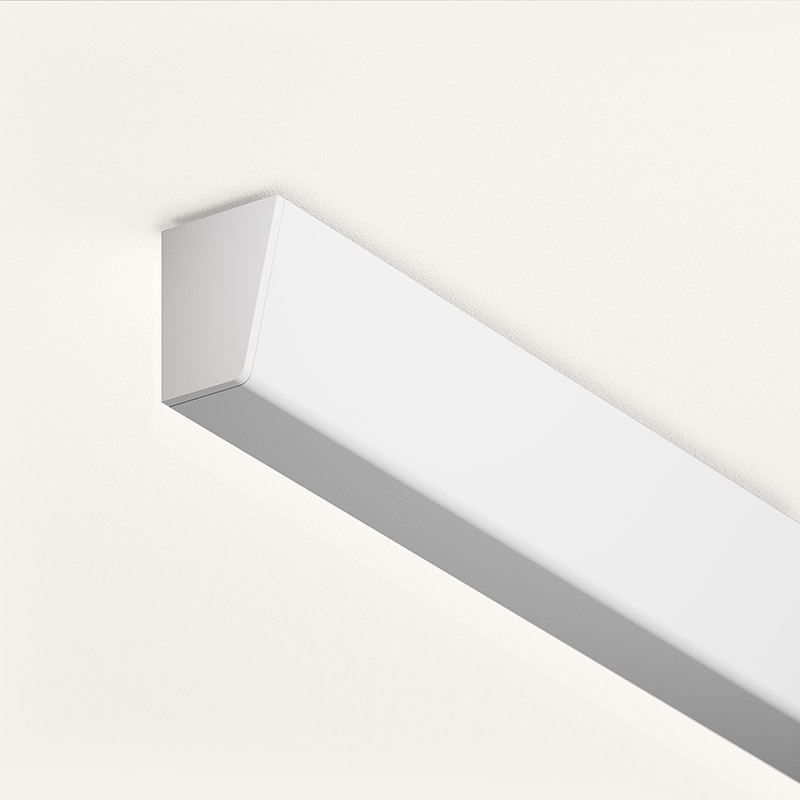 Mira asymmetric wall-throw luminaire render